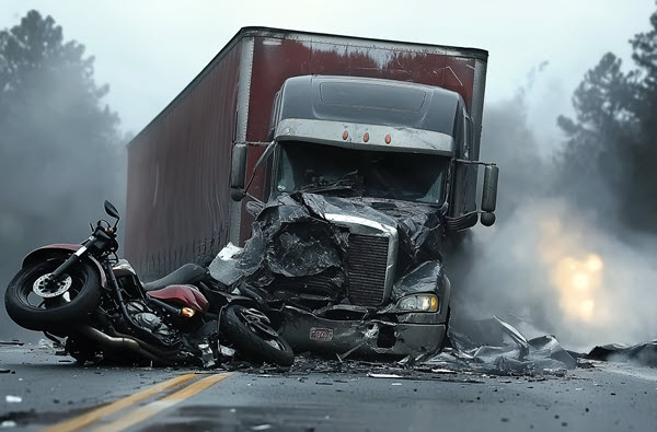 motorcycle truck fatal traffic collision motorcycle truck fatal traffic collision